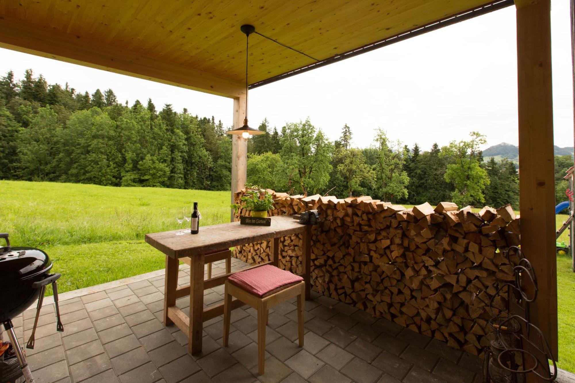 Ferienloft Waldblick Schwarzenberg im Bregenzerwald Exterior foto